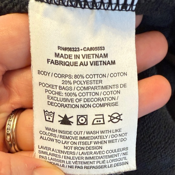 Nike Women’s Black Jogger Sweat Pants Drawstring Pockets Size Small - Picture 10 of 10